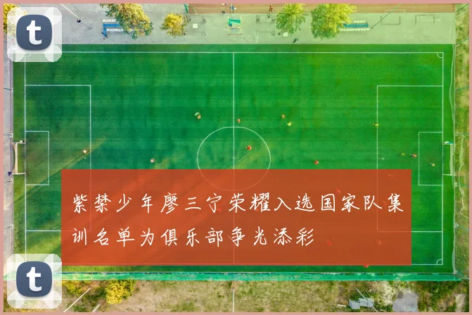 紫禁少年廖三宁荣耀入选国家队集训名单为俱乐部争光添彩